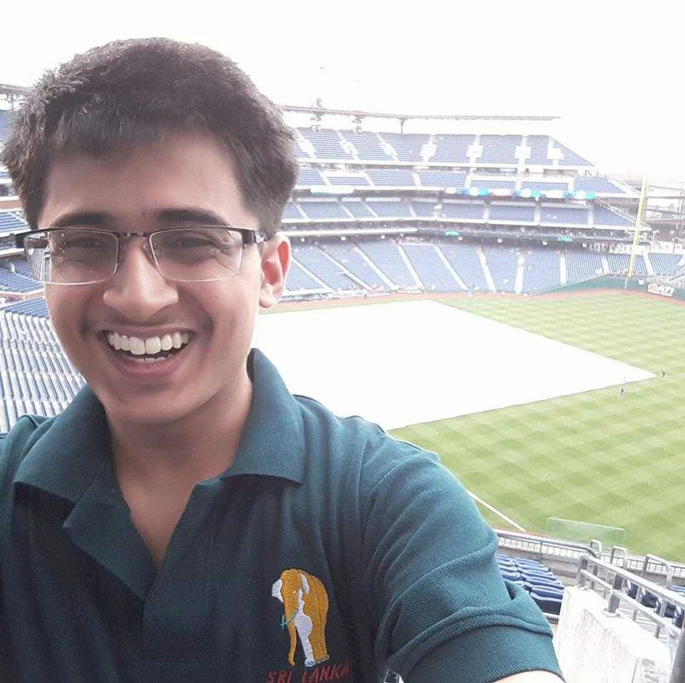 Uday Bansal attended the KWHS Global Young Leaders Academy at Wharton this summer and visited Phillies baseball stadium.