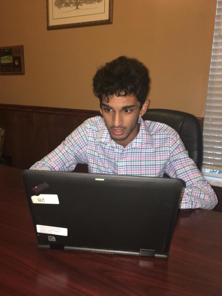 Aneesh Shinkre spent part of his summer realizing the potential of big data.