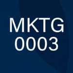 MKTG 0003 Course Icon